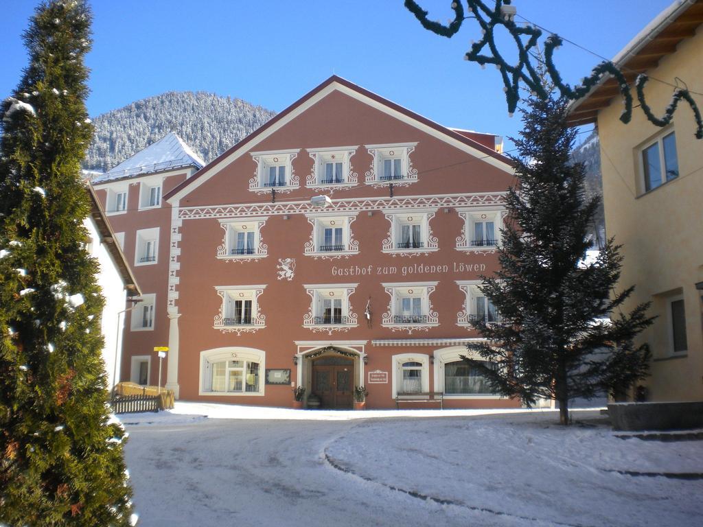 Gasthof Zum Goldenen Loewen Nauders Luaran gambar